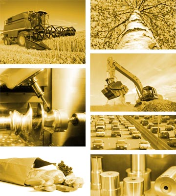 Collage of Industries Served